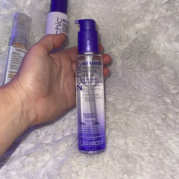 Giovanni 2chic Hair Care Set - Purple and Clear - Picture 6 of 6